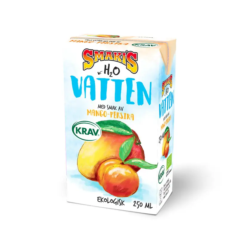 Stilla Vatten Mango-Persika 27 x 25 cl från Smakis | #660018 | Vatten