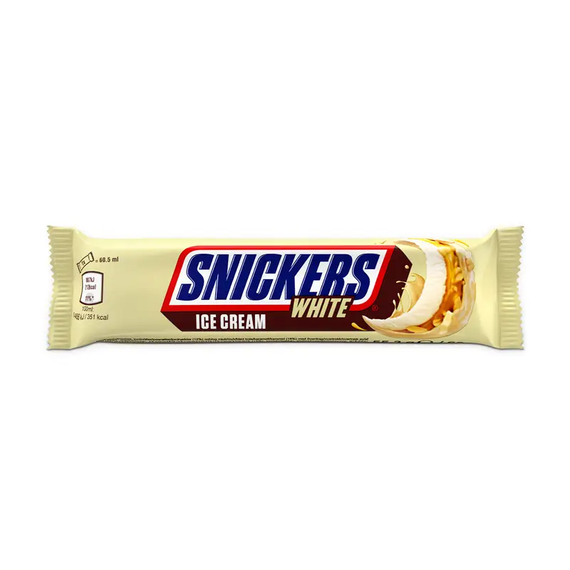 Snickers  White 24 x 61 ml från Triumf Glass | #372285 | Pinnglass