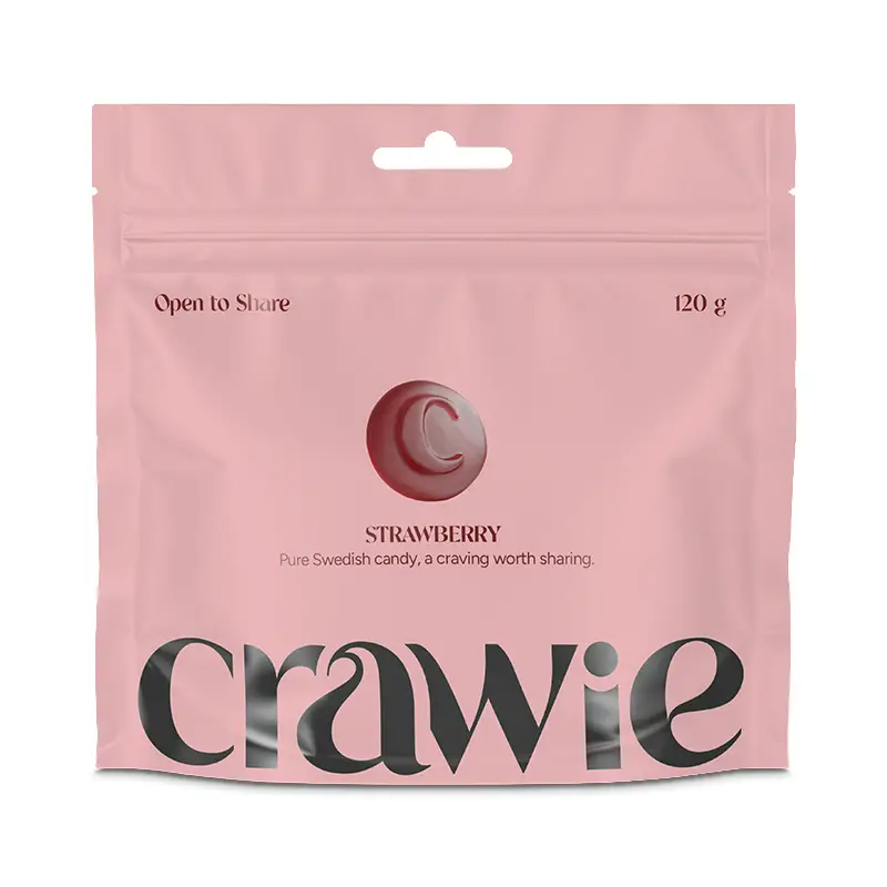 Strawberry 7 x 120 g från Crawie | #9903 | Godis