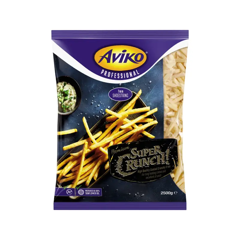 Super Crunch Pommes Frites 7 mm 4 x 2.5 kg från Aviko | #806689 | Pommes frites