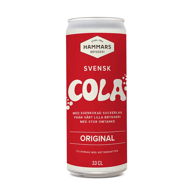 Svensk Cola 24 x 33 cl från Hammars Bryggeri | #104019 | Läsk & Soda