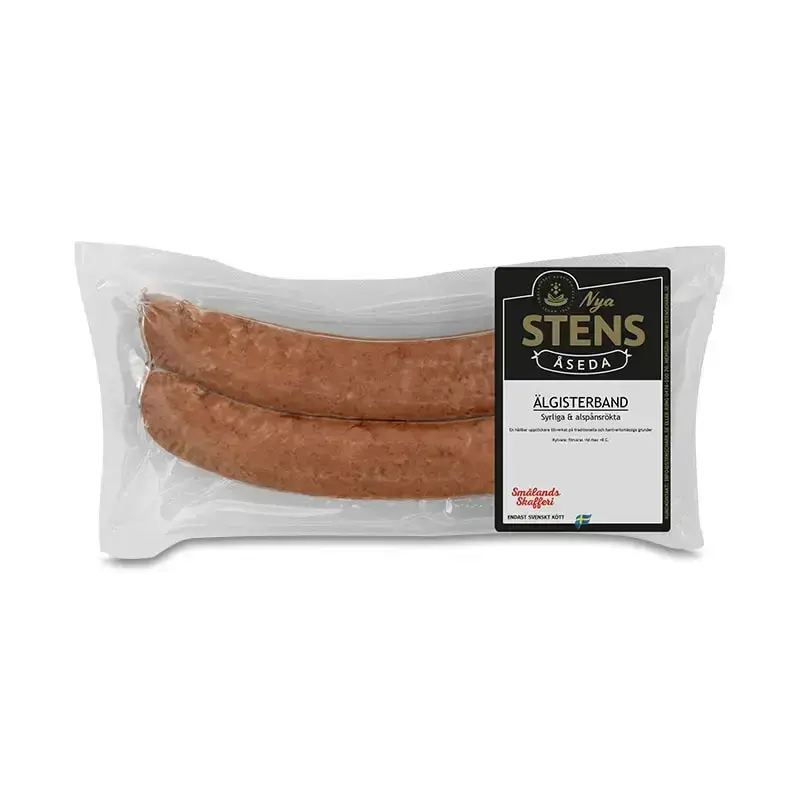 Svenska Älgisterband 10 x 240 g från Stens i Åseda | #78601 | Korv