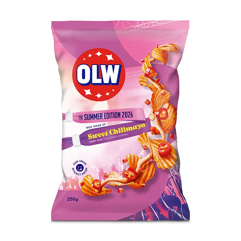 Sweet Chilimayo 18 x 250 g från OLW | #5450101106 | Chips