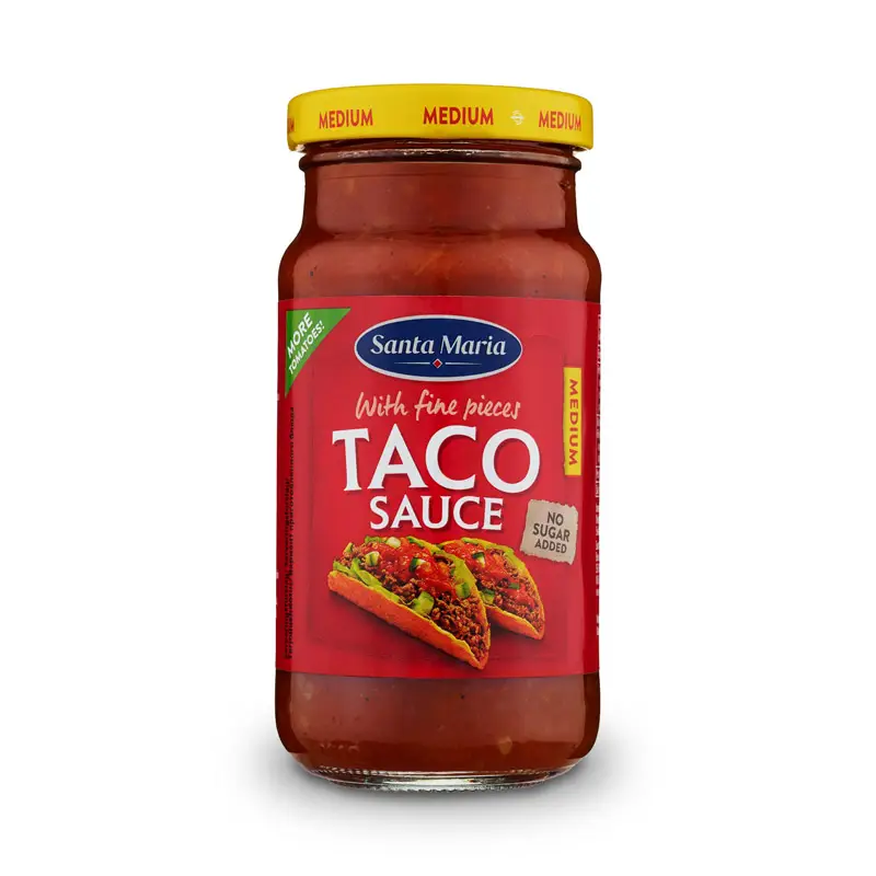 Tacosås Medium 6 x 230 g från Santa Maria | #200211 | Sås