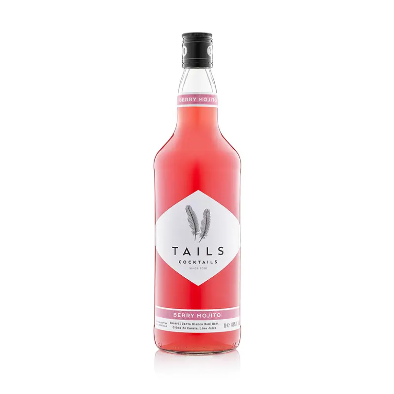 Tails Berry Mojito 14.9% 1 l från Bacardi | #3226010426 | Drink & Mocktail