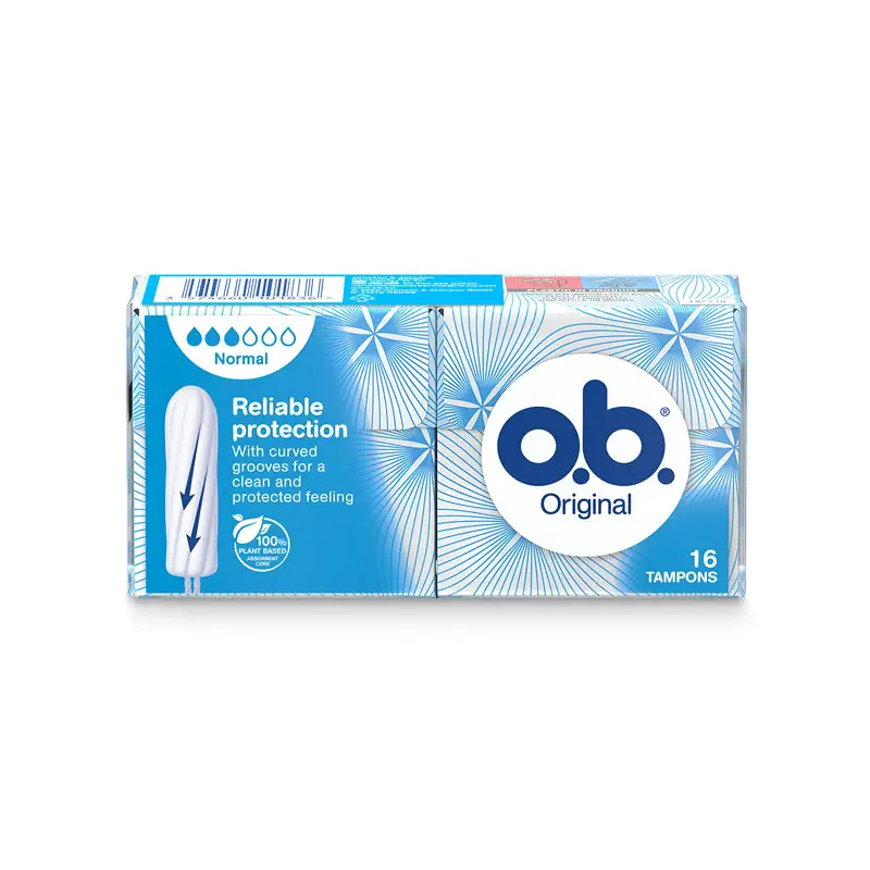 Tamponger Normal 24 x 16 st från OB | #0270 | Mensskydd