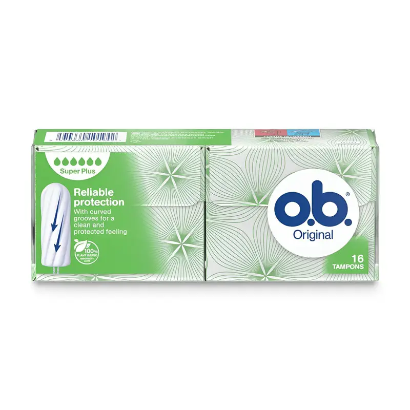 Tamponger Super Plus 14 x 16 st från OB | #0272 | Mensskydd