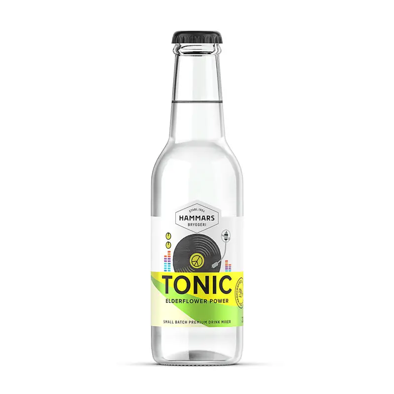 Tonic Elderflower 18 x 20 cl från Hammars Bryggeri | #10677 | Tonic