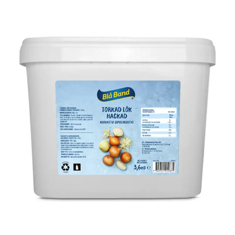 Torkad Lök Hackad 3.6 kg från Blå Band | #545796 | Grönsakskonserv