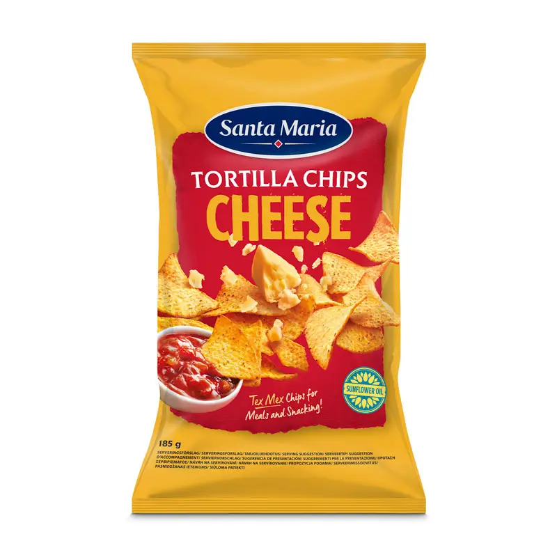 Tortilla Chips Cheese 15 x 185 g från Santa Maria | #200810 | Chips