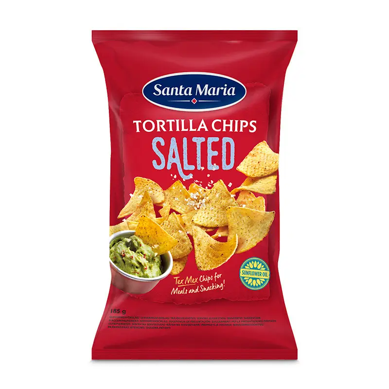 Tortilla Chips Salted 15 x 185 g från Santa Maria | #200808 | Chips