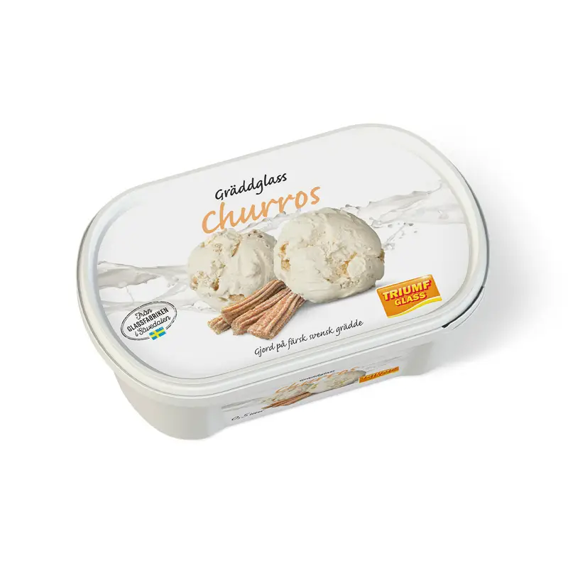 Churros 6 x 500 ml från Triumf Glass | #50235 | Kulglass