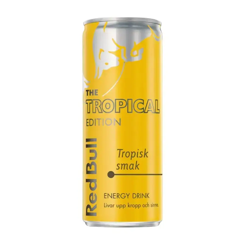 Tropical Edition 24 x 25 cl från Red Bull | #RB252306 | Energidrycker