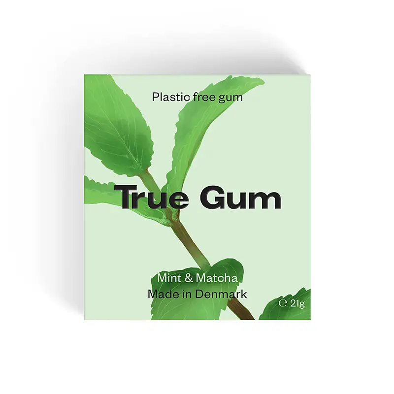 Tuggummi, Mynta 24 x 21 g från True Gum | #2 | Tuggummin