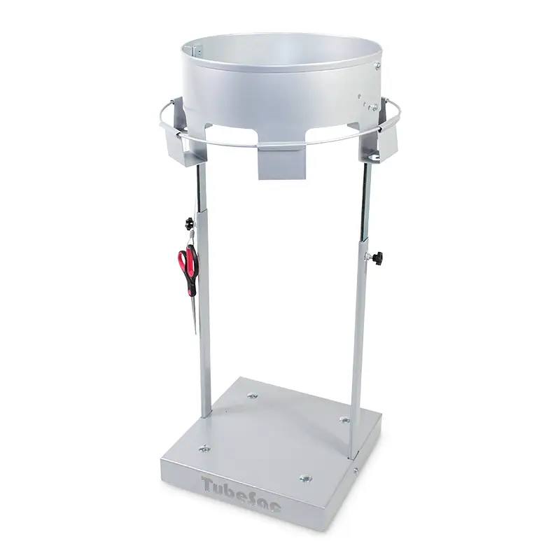 Golvställ TubeStand "den lille" Pulverlack, Vit 1 x 1 st från ReCirkel | #TSPL2 | Butiksutrustning