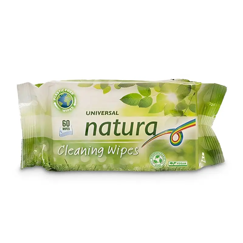 Våtservetter Universal 26 x 60 st från Natura | #5276 | Rengöringsmedel