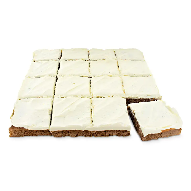 Morotskaka 16 bitar 16 x 90 g från Cakes4U | #1603 | Mjuka kakor
