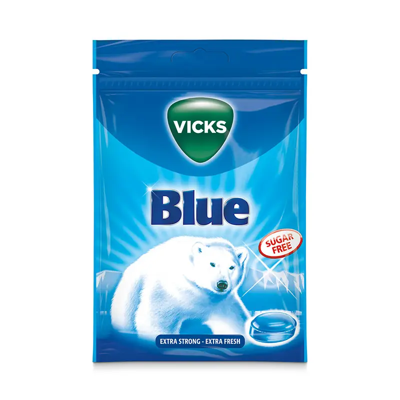 Blue Sockerfri 20 x 72 g från Vicks | #50035 | Halstabletter