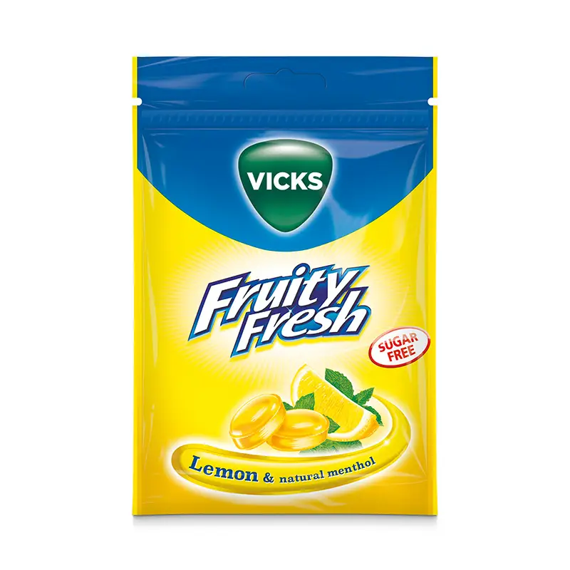 Fruity Fresh Sockerfri 20 x 72 g från Vicks | #50038 | Halstabletter