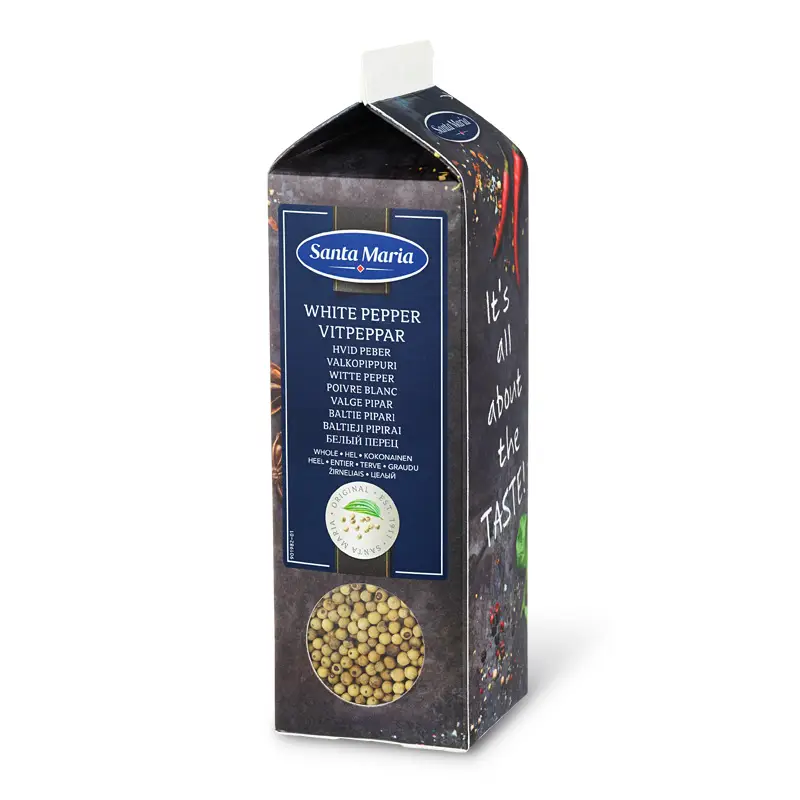 Vitpeppar Hel 1x550g från Santa Maria | #101215 | Kryddor