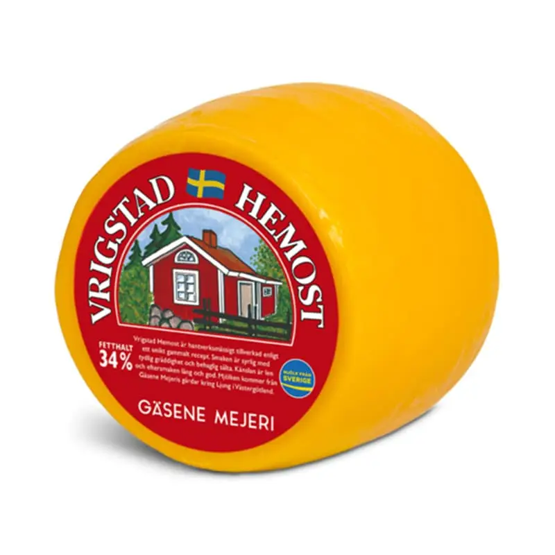 Hemost Gul 12 x 1 kg från Gäsene Mejeri | #08 | Ost