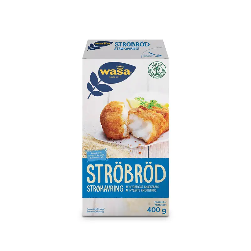 Ströbröd 12 x 400 g från Wasa | #079195 | Ströbröd & Krutonger