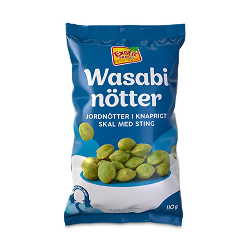 Wasabinötter 13x110g från Exotic Snacks | #322 | Nötter