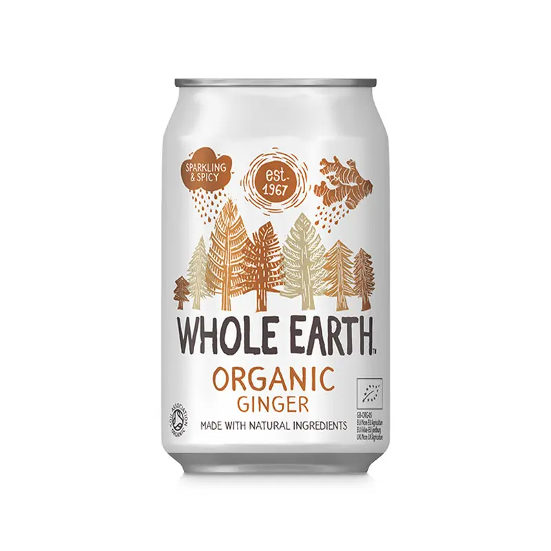 Ginger 24 x 33 cl från Whole Earth | #1001895 | Läsk & Soda