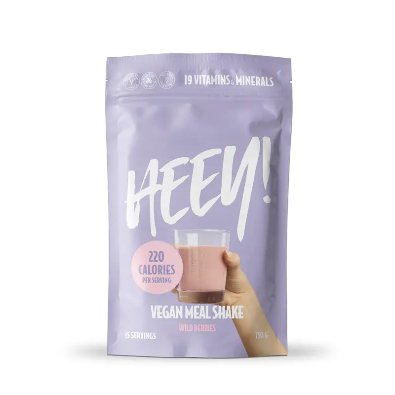 Meal Shake Skogsbär 15 Serveringar 750 g från Heey! | #0093 | Proteinpulver & Tillskott