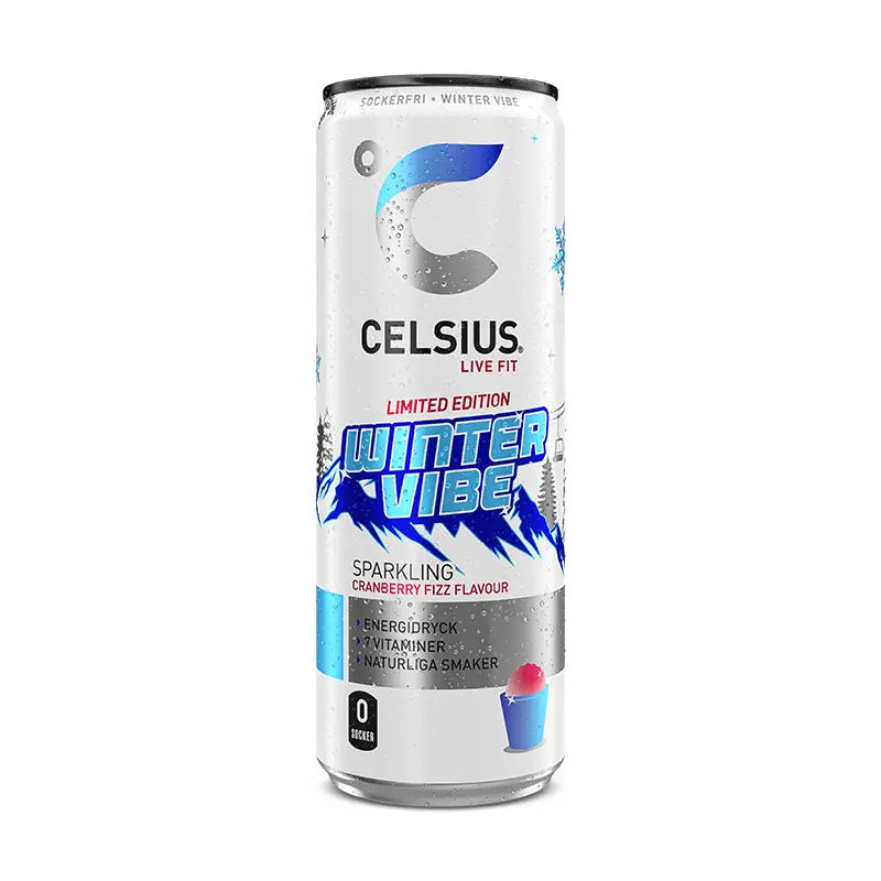 Winter Limited Edition 24 x 33.5 cl från Celsius | #433 | Energidrycker