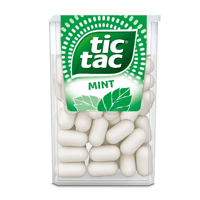 Mint 12 x 18 g från TicTac | #XSE0180 | Halstabletter