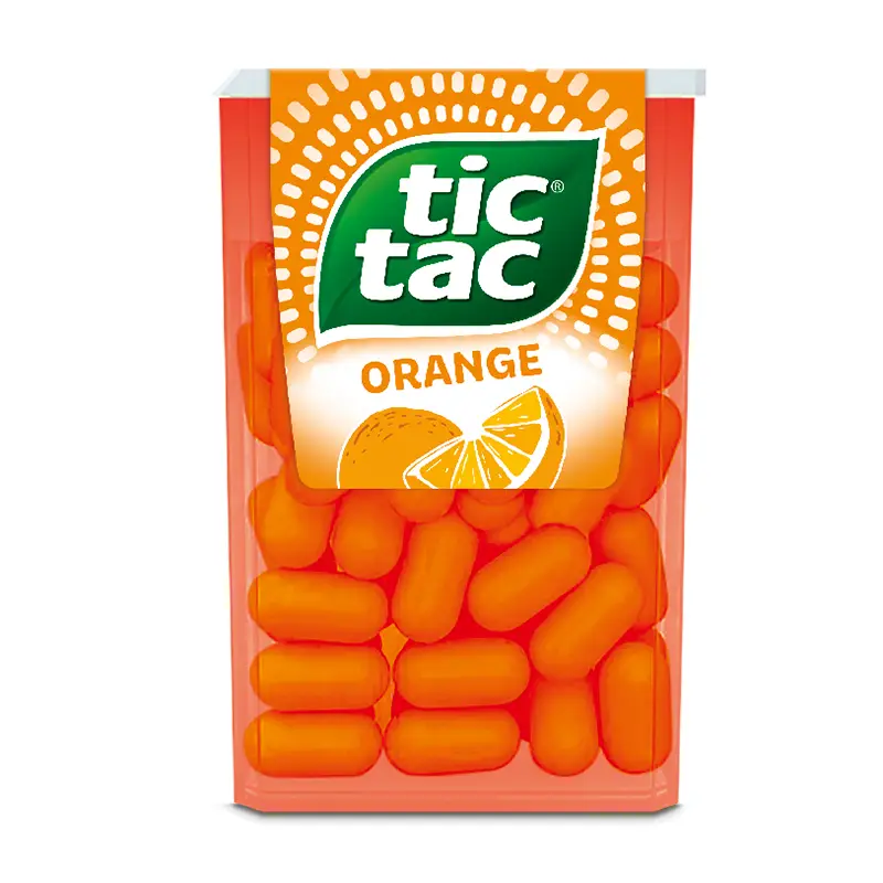 Orange 12 x 18 g från TicTac | #XSE0181 | Halstabletter