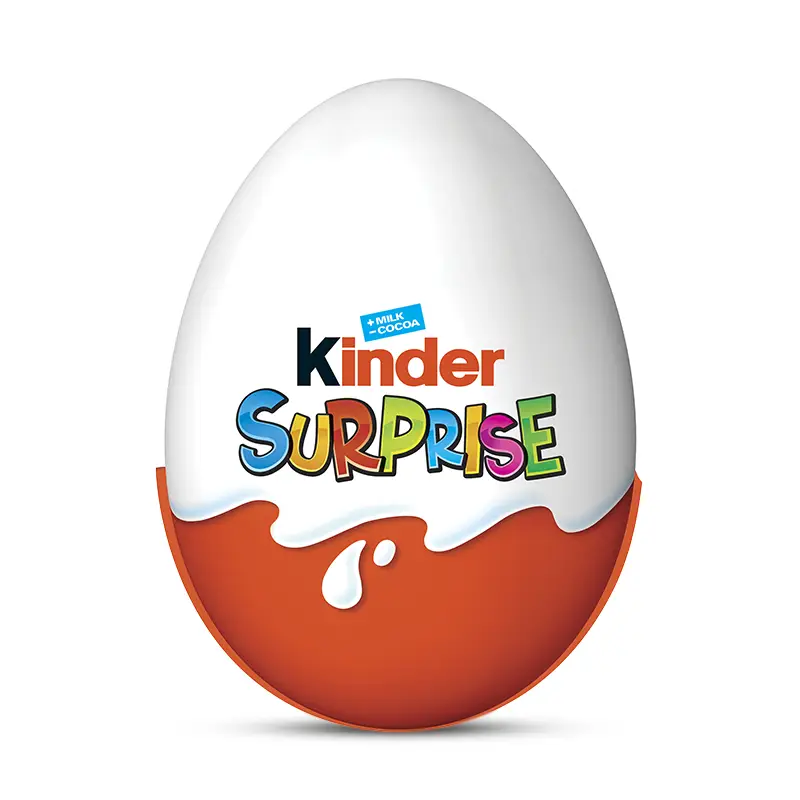 Kinder Surprise 72 x 20 g från Kinder | #XSE0314 | Choklad
