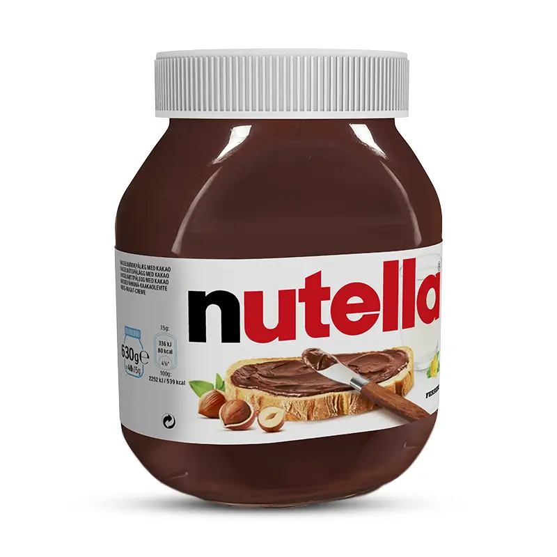 Nutella 6 x 630 g från Nutella | #XSE0638 | Nötsmör & Spreads