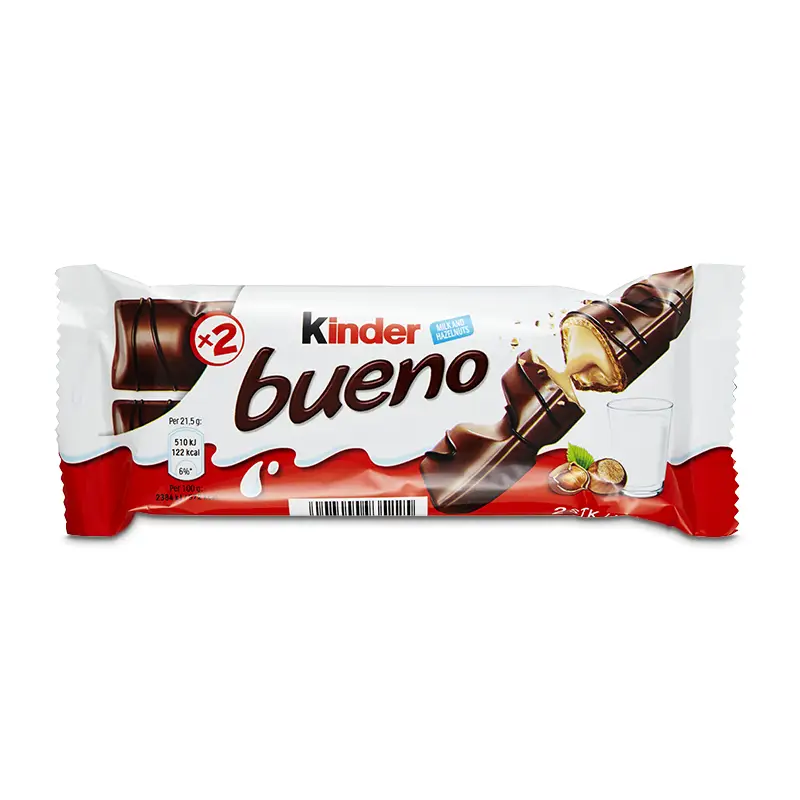 Kinder Bueno 30 x 43 g från Kinder | #XSE3202 | Choklad