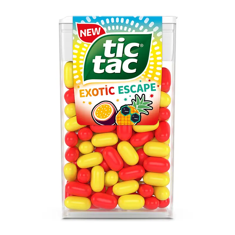 Exotic Escape 24 x 54 g från TicTac | #XSE3600 | Halstabletter