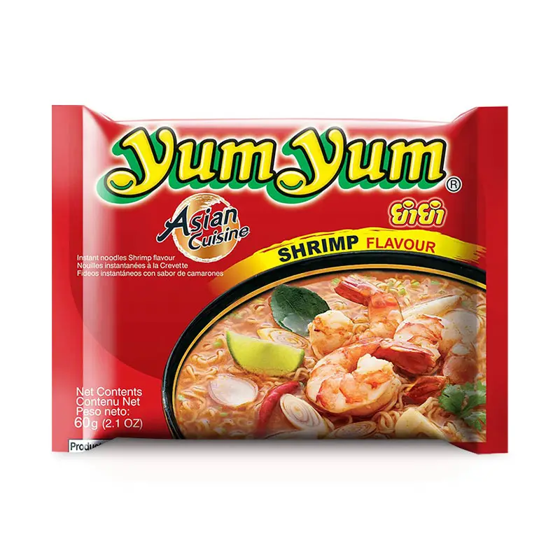 Nudlar Räksmak Påse 30 x 60 g från Yum Yum | #3112 | Färdiglagade måltider