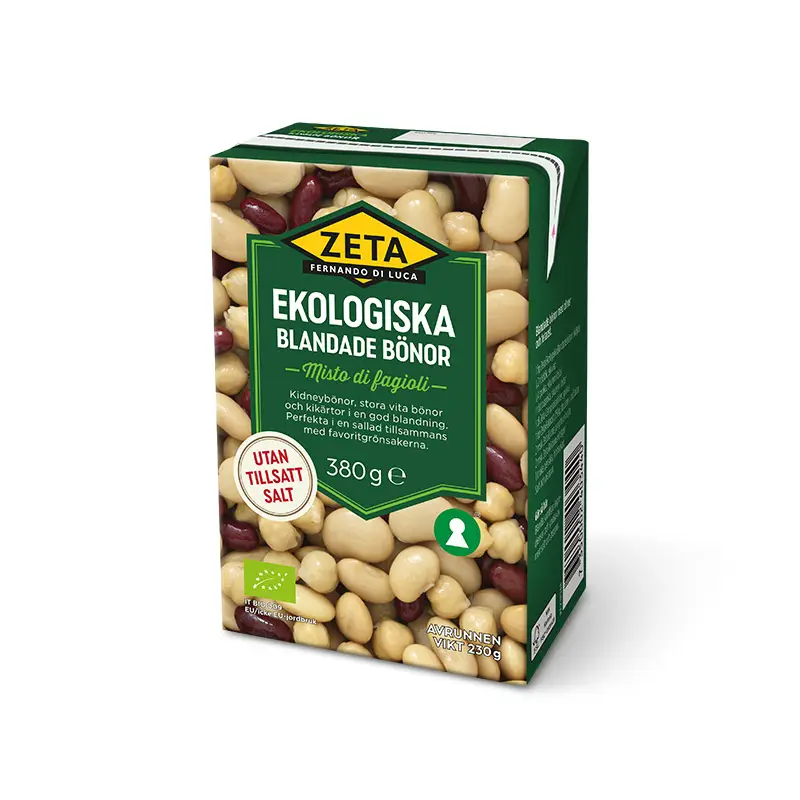 Blandade Bönor 16 x 380 g från Zeta | #5336 | Bönor