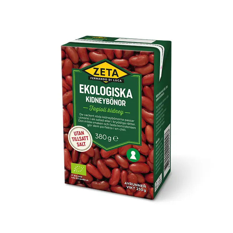 Kidneybönor 16 x 380 g från Zeta | #5333 | Bönor