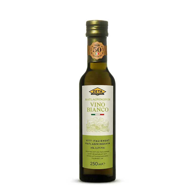 Matlagningsvin Vitt 6 x 250 ml från Zeta | #2401 | Matlagningsvin