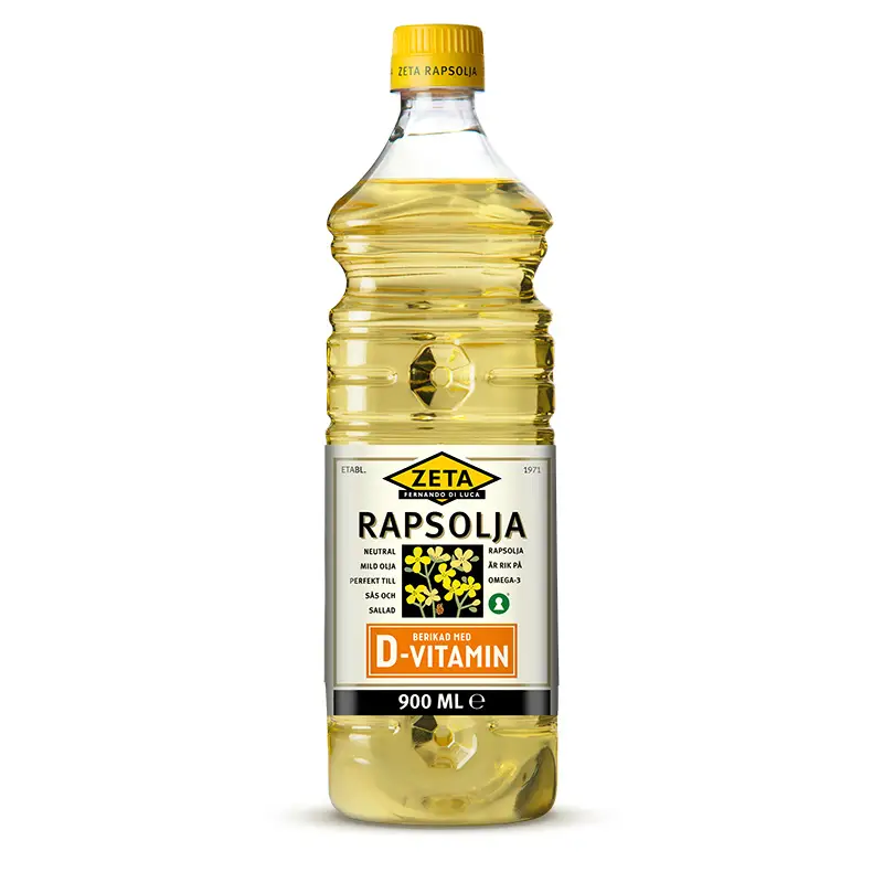 Rapsolja D-vitaminberikad 15 x 900 ml från Zeta | #1343 | Olja
