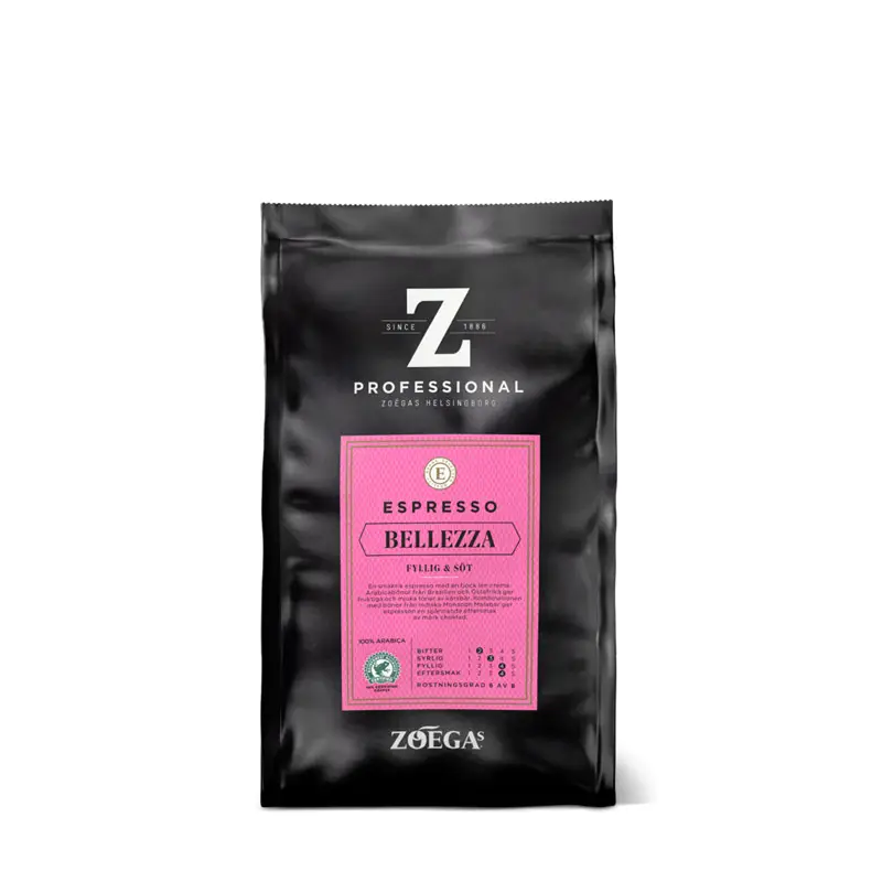 Espresso Bellezza Kaffebönor 8 x 500 g från Zoegas | #12355936 | Kaffe