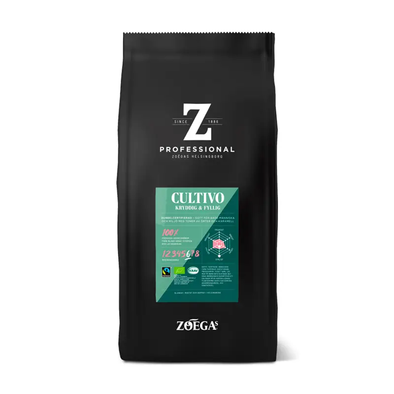 Cultivo Kaffebönor 8 x 750 g från Zoegas | #12213978 | Kaffe