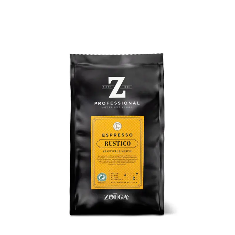 Espresso Rustico Kaffebönor 8 x 500 g från Zoegas | #12391124 | Kaffe