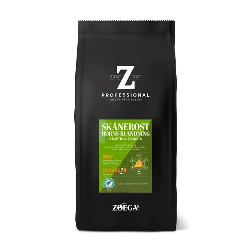 Skånerost Kaffebönor 8 x 750 g från Zoegas | #12130892 | Kaffe