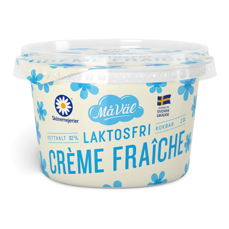 Crème Fraiche Laktosfri 32 från Skånemejerier Crème Fraiche