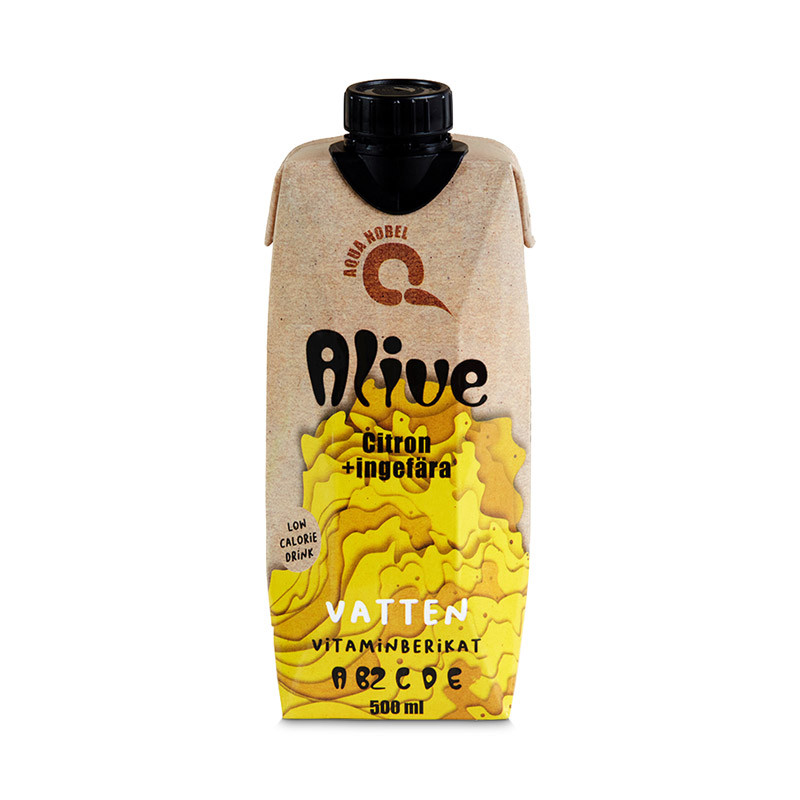 ALIVE Citron Ingefära från Aqua Nobel | Vatten | Grossist, Distributör ...