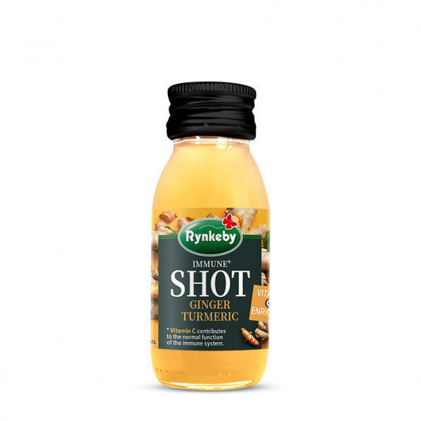 Shot Ingefära & Gurkmeja från Rynkeby | Shot | Grossist, Distributör ...