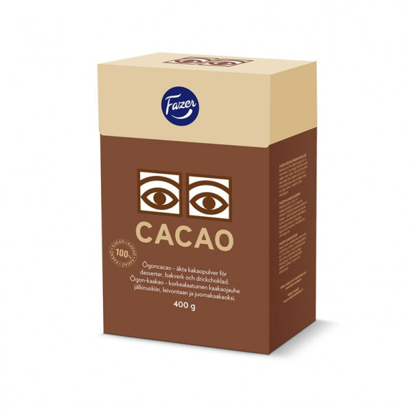 Kakaopulver, Ögon Cacao från Fazer Konfektyr | Bakprodukter | Grossist ...